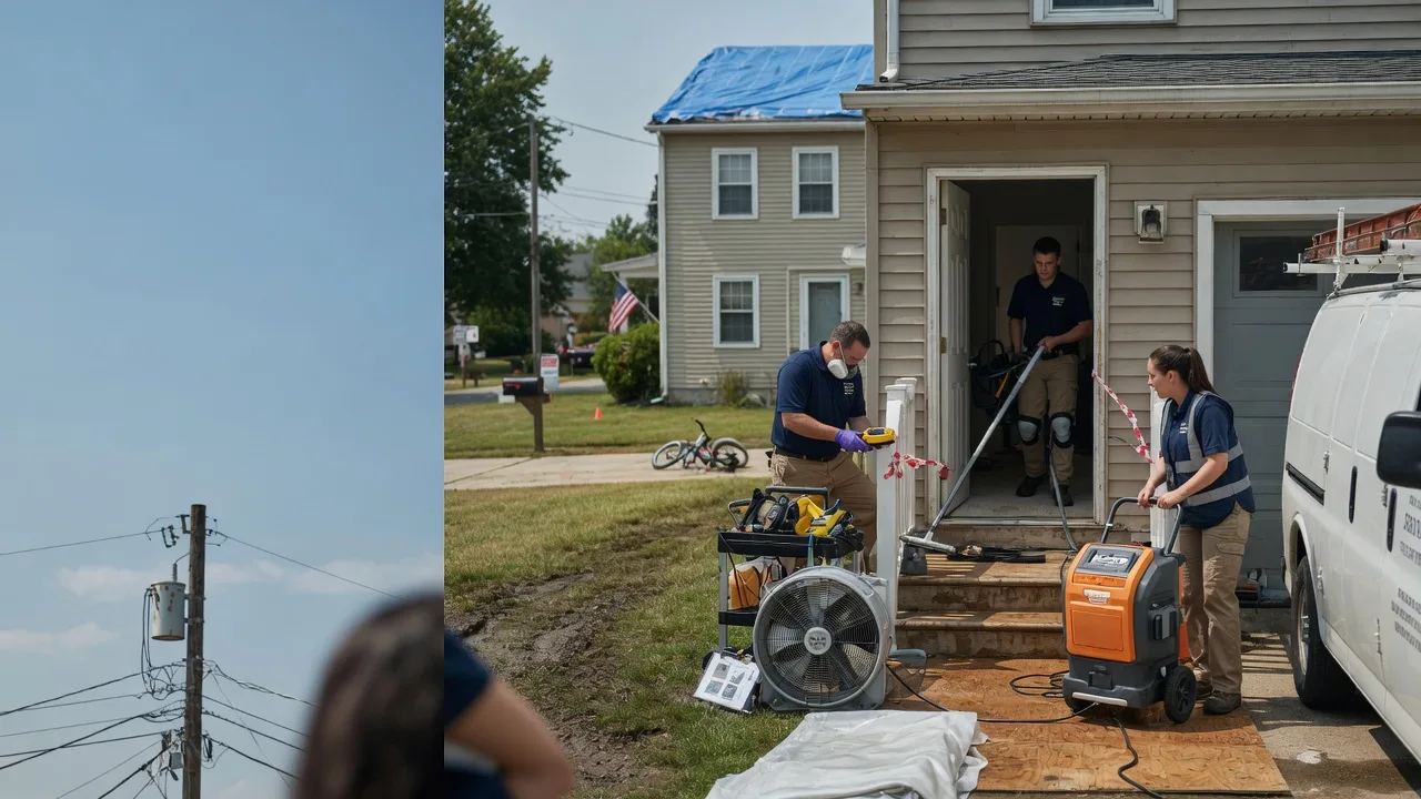 Water Damage Repair in Mousie, KY near me